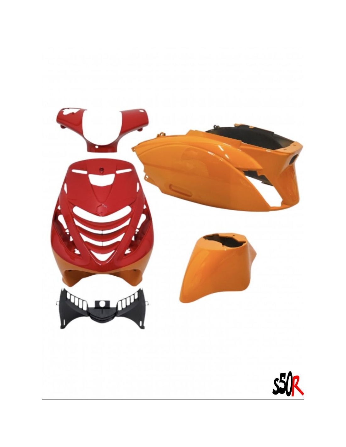 Kit carénage Piaggio Zip - Sp - couleur malossi Demo