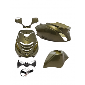 KIT CARENAGE ZIP SP VERT BRILLANT