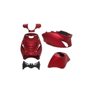 KIT CARENAGE ZIP SP EVO 2 ROUGE CANDY MAT