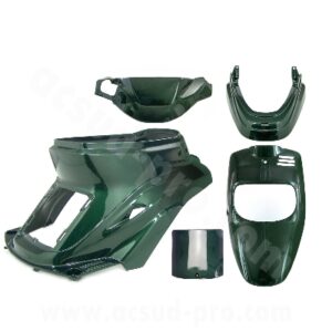 KIT CARROSSERIE ADAPT. MBK 50 BOOSTER 1999-2003 / YAMAHA 50 BWS 1999-2003 SPIRIT VERT JAGUAR