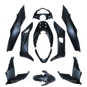 KIT CARROSSERIE ADAPT. HONDA PCX 125CC 2014-2016 NOIR MAT (10 PIECES)