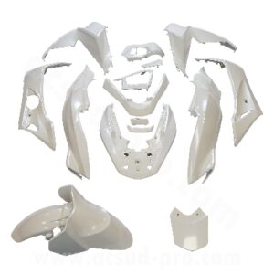 KIT CARROSSERIE ADAPT. HONDA PCX 125CC 2014-2016 (15 PIECES) BLANC