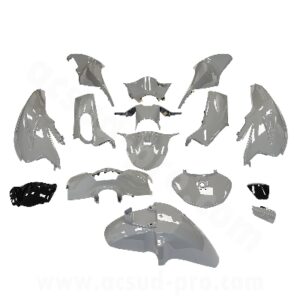 KIT CARROSSERIE ADAPT. HONDA SH 125-150CC 2020-2024 GRIS NARDO (15 PIECES)