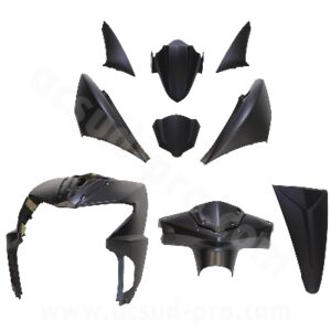 KIT CARROSSERIE ADAPT. TNT MOTOR DIXON V2 (9 PIECES) GRIS
