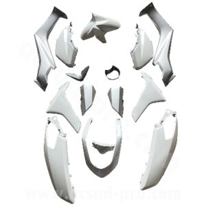 KIT CARROSSERIE ADAPT. YAMAHA NMAX 125CC 2015-2020 BLANC (15 PIECES)
