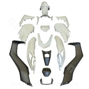 KIT CARROSSERIE ADAPT. YAMAHA NMAX 125CC 2021-2024 BLANC (15 PIECES)
